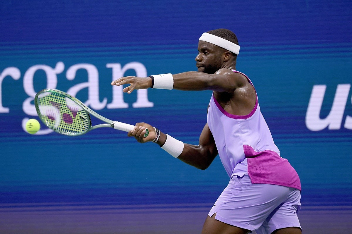 Tiafoe từng vào bán kết Mỹ Mở rộng năm 2022. Ảnh: Reuters