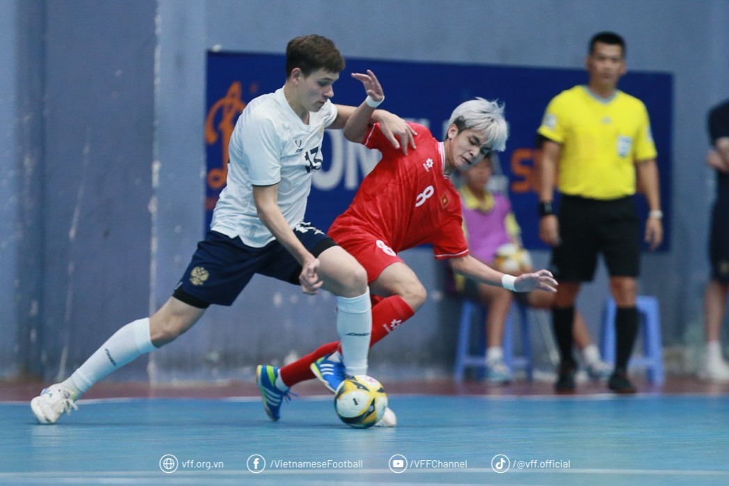 keonhacai com m88 Giao hữu futsal: Đội tuyển U19 Việt Nam thắng đội tuyển U19 Nga 4-2