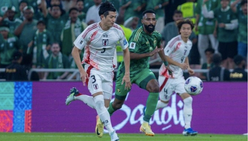 Nhật Bản thắng 2 - 0 trong trận đấu với Saudi Arabia